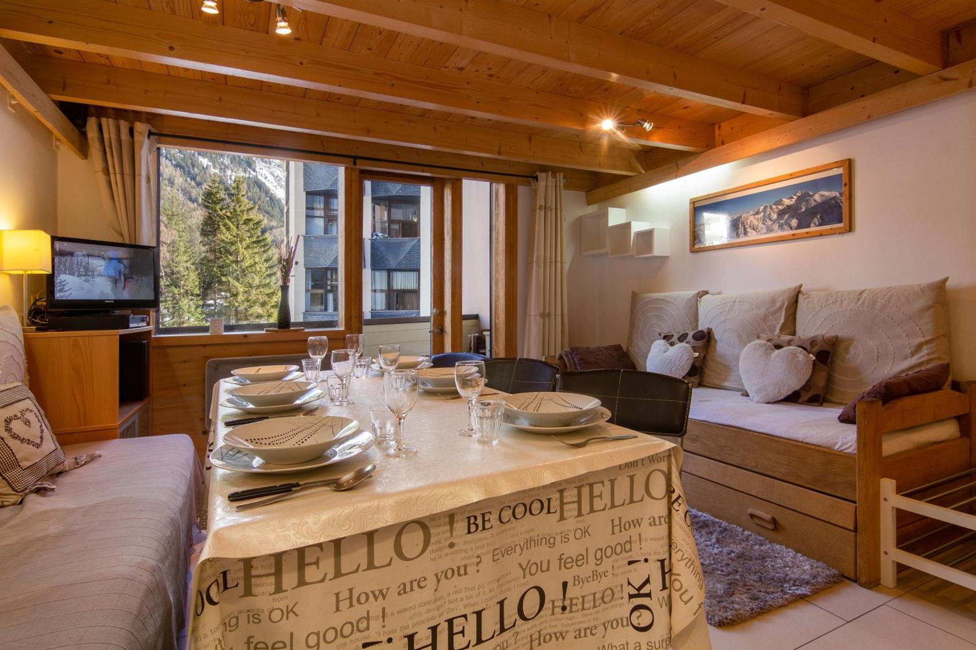 Residence Grand Roc - Campanules 125 Happy Rentals Chamonix Bagian luar foto